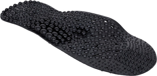 Charcoal anti Ordor Acupuncture Foot Massage Insoles (Trim to Fit: Men'S Size 6-10/ Women'S Size 7-11)