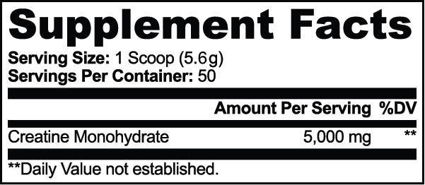EDGE Creatine Monohydrate