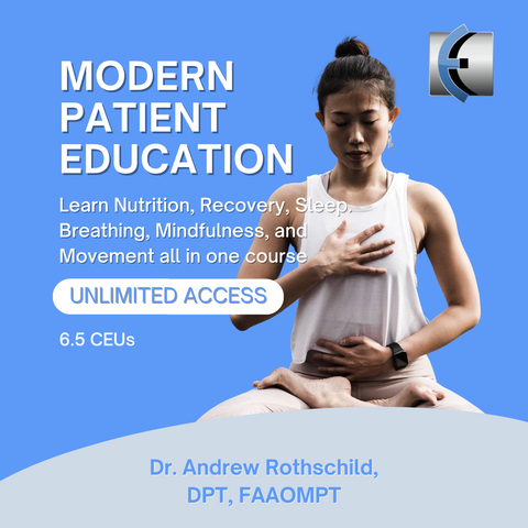 The Eclectic Approach to Modern Patient Education