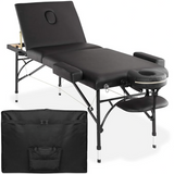 EDGE Deluxe Portable Treatment Table - The Ultimate Concierge Table, Wider, Tri-fold