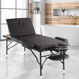 EDGE Deluxe Portable Treatment Table - The Ultimate Concierge Table, Wider, Tri-fold