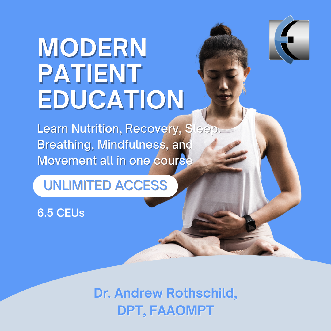 The Eclectic Approach to Modern Patient Education