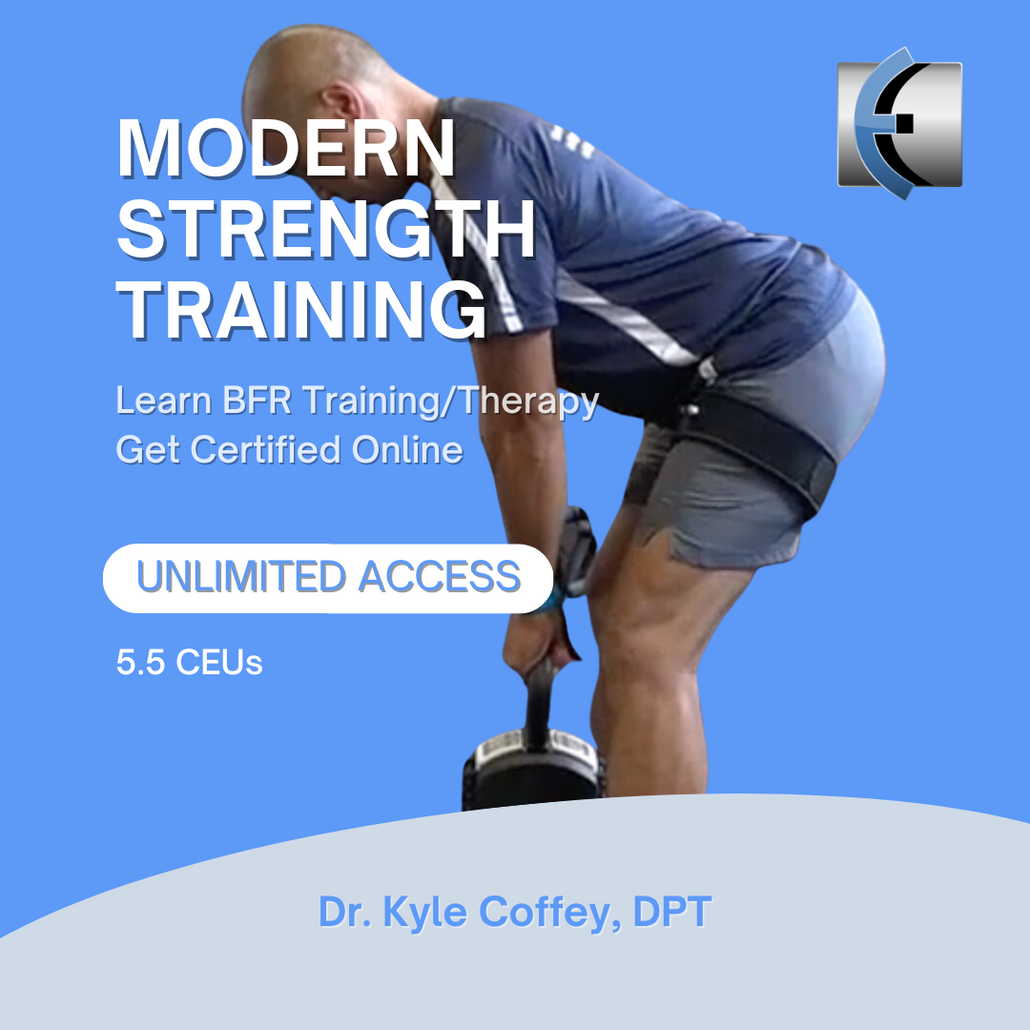 The Eclectic Approach to Modern Strength Training: Blood Flow Restriction Training Workshop Online