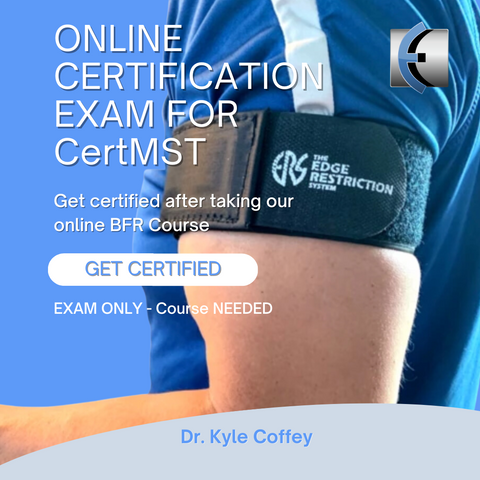 Online Certificate in Blood Flow Restriction Training - CertMST